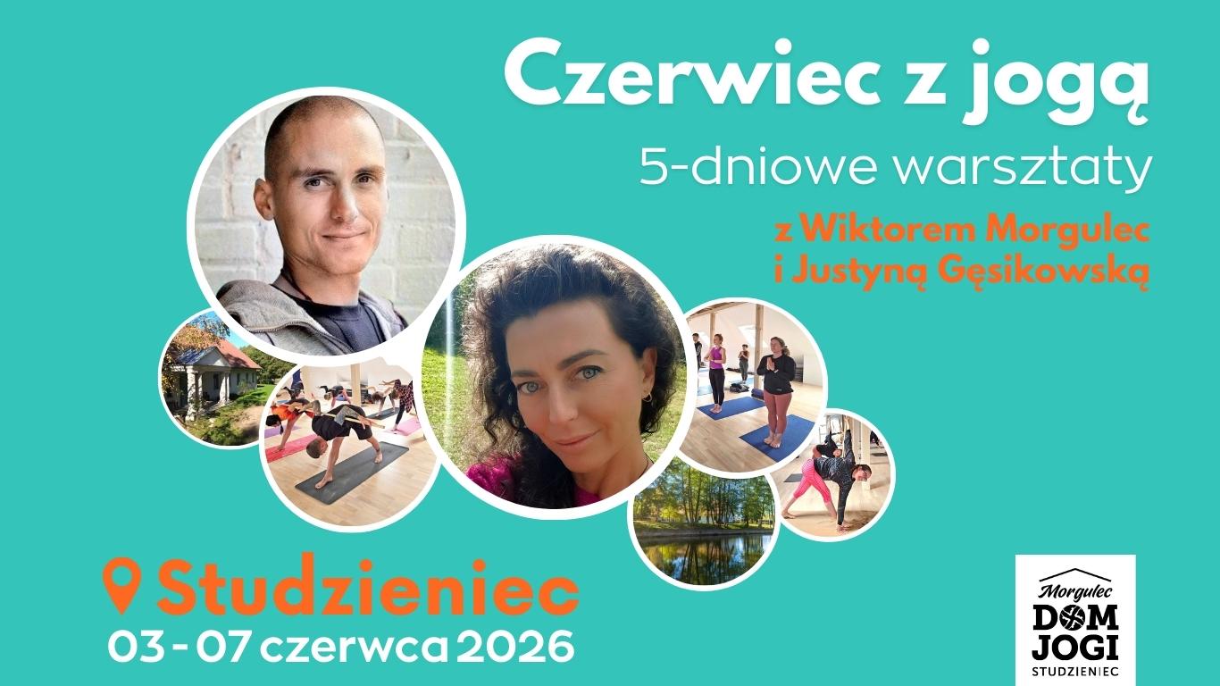 Czerwiec z jogą z Wiktorem Morgulec
