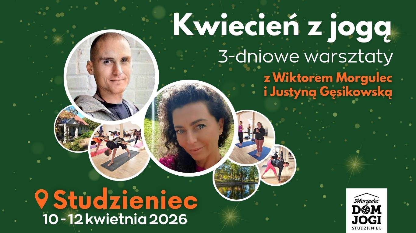 Kwiecień z jogą z Wiktorem Morgulec