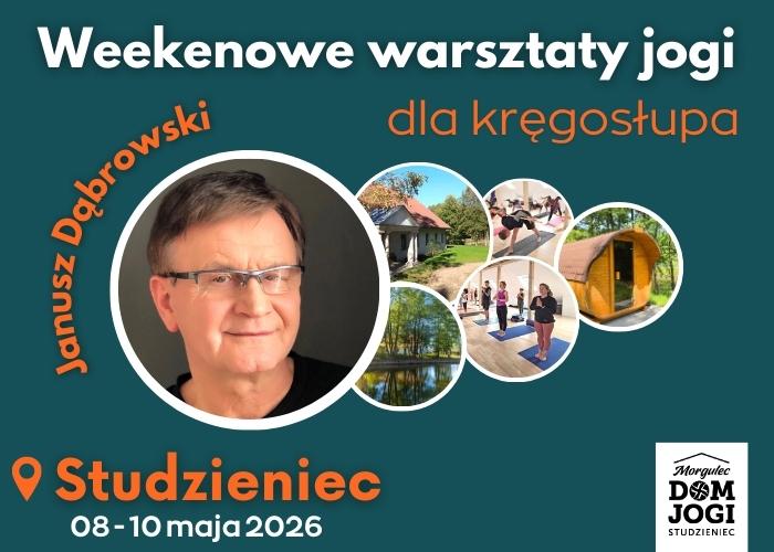 WEEKENDOWE WARSZATY JOGI DLA KRĘGOSŁUPA